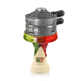 OverDozz Premium Phunnel Bowl G1 (compatible con Starbuzz Nar) - Rojo verde sobre arcilla blanca